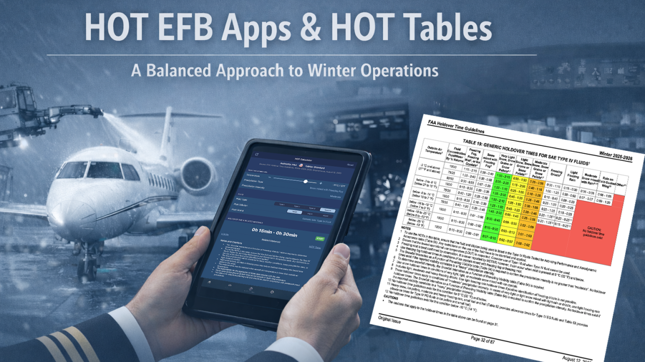 HOT EFB Apps and Tables