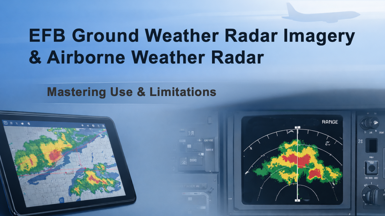 EFB and Airborne Weather Radar